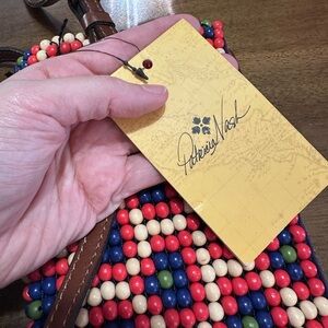 Patricia Nash Multicolor Beaded Handbag